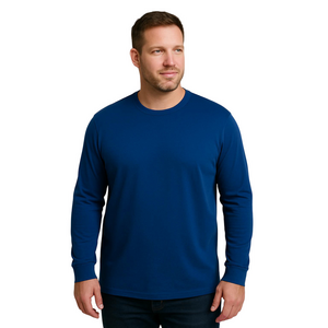 SHAQUILLE O’NEAL NEW With TAGS  Men's XLG COTTON BLEND Blue Pit to Pit 21 1/2"